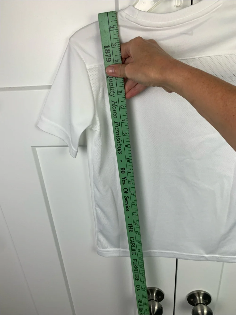 NWT Nike Youth SMALL Dri-FIT Park VII short-sleeve Tee White